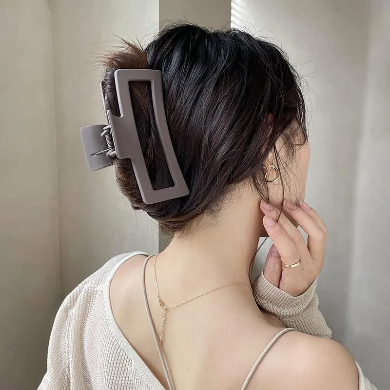 13 CM  5 inches Super Large heavy-duty Thick Long hair Claw Clip