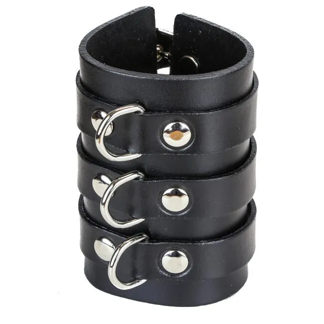 3 D-Ring Strap Buckle Wristband