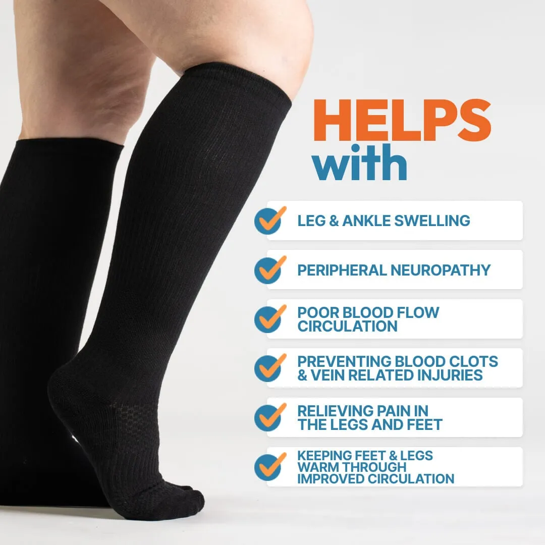 Black Compression Socks
