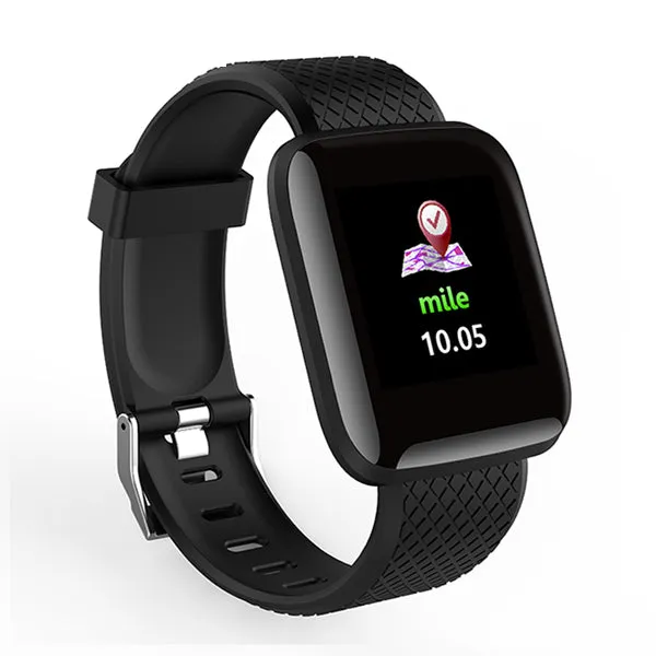 Blood Pressure Waterproof Ip67 Smartwatch Heart Rate Monitor Fitness Tracker Android IOS
