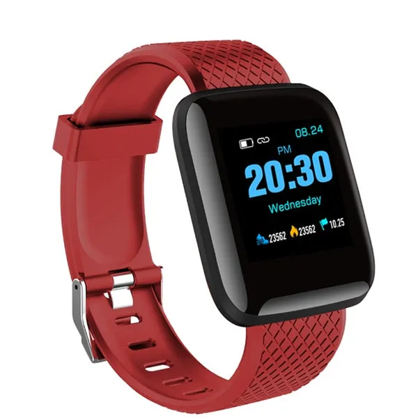 Blood Pressure Waterproof Ip67 Smartwatch Heart Rate Monitor Fitness Tracker Android IOS