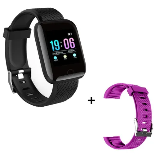 Blood Pressure Waterproof Ip67 Smartwatch Heart Rate Monitor Fitness Tracker Android IOS
