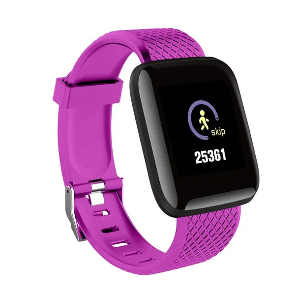 Blood Pressure Waterproof Ip67 Smartwatch Heart Rate Monitor Fitness Tracker Android IOS