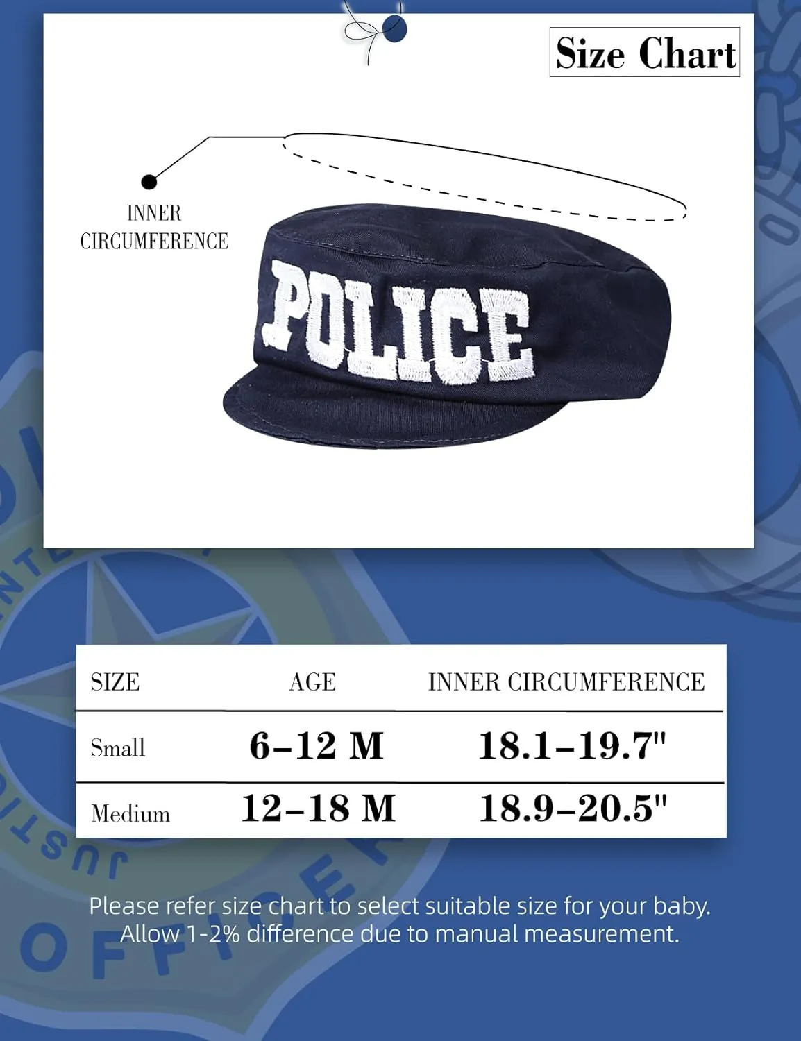 COSLAND Baby Boys' Novelty Hat, 6-18 Months