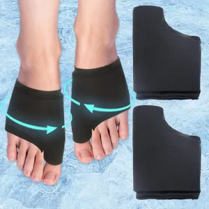 Forefoot Toe Ice Pack, Bunion Ice Pack, Hot Cold Pack Ball of Foot Pain Relief Cold Heat Therapy for Swelling, Plantar Fasciitis, Blisters, Bunions, Hallux Valgus, Sport Injuries, Flat feet