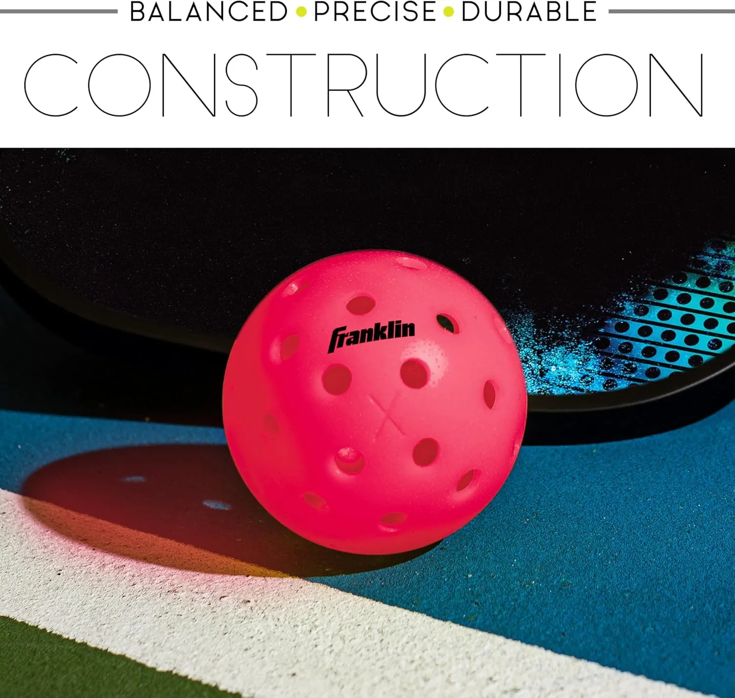 Franklin Sports X-40 Outdoor Pickleballs - Official Ball of USA Pickleball, APP Tour   Pickleball US Open - 3 Packs, 12 Packs, 36 Pickleball Buckets, 50, 100   400 Bulk Packs of Regulation Pickleballs