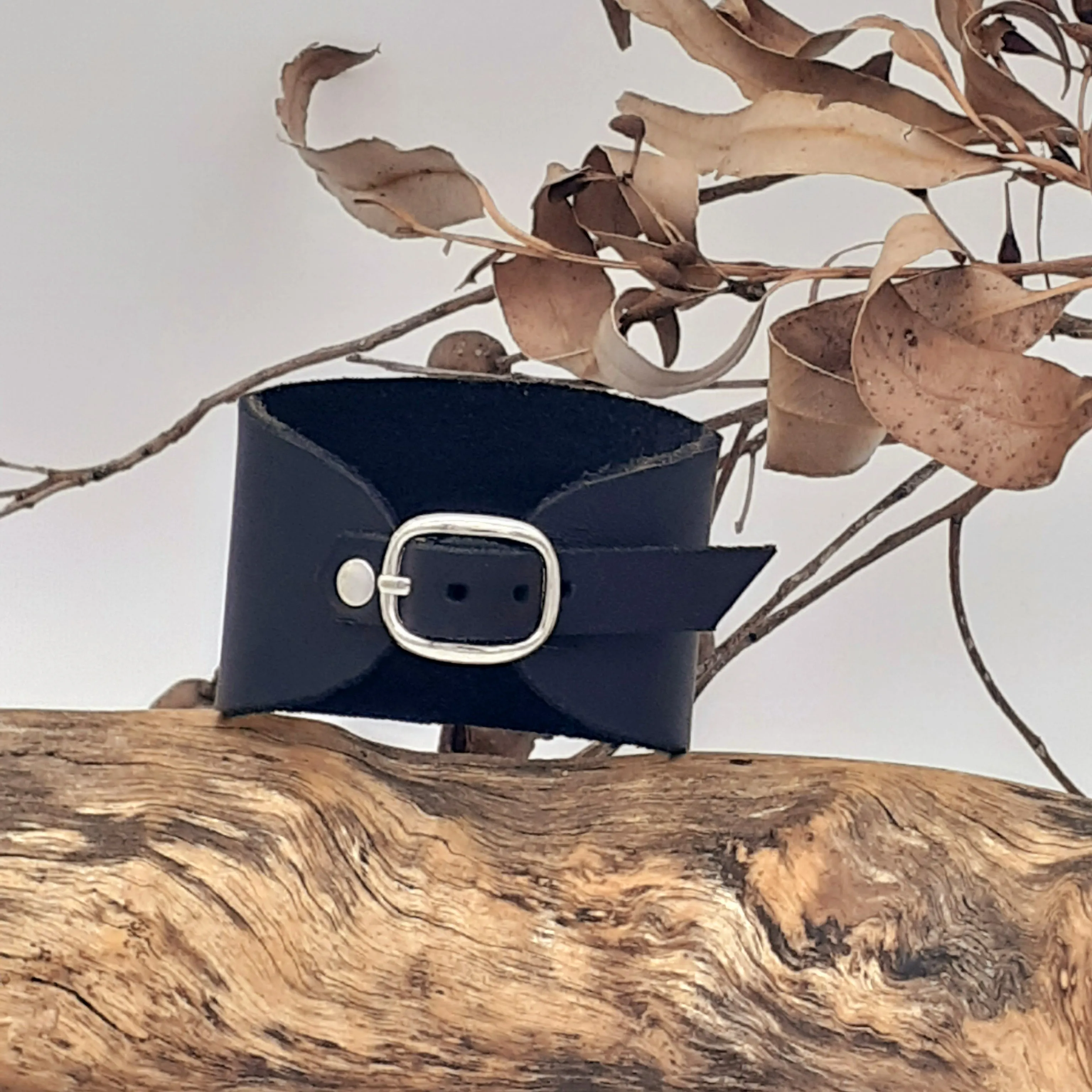 Leather Star Cuff