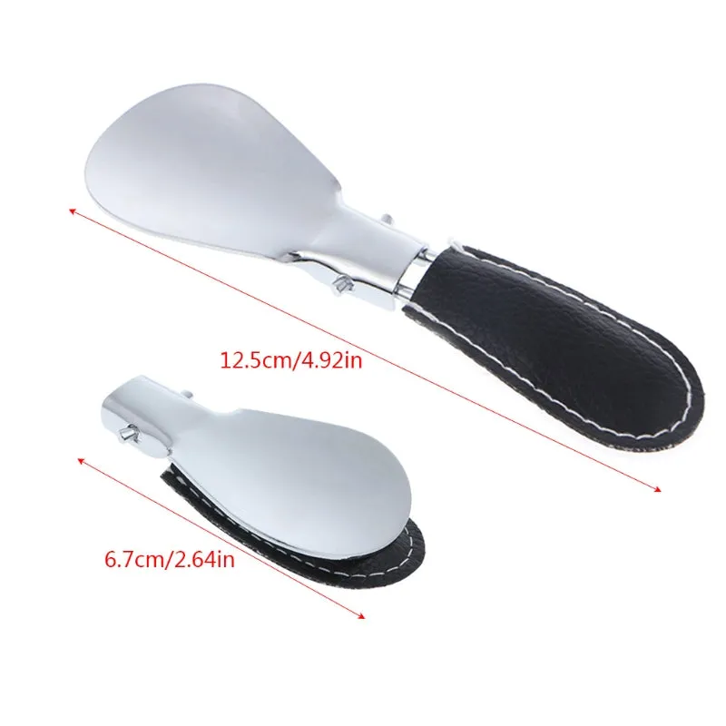Men's Black Folding Shoehorn