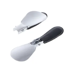 Men's Black Folding Shoehorn