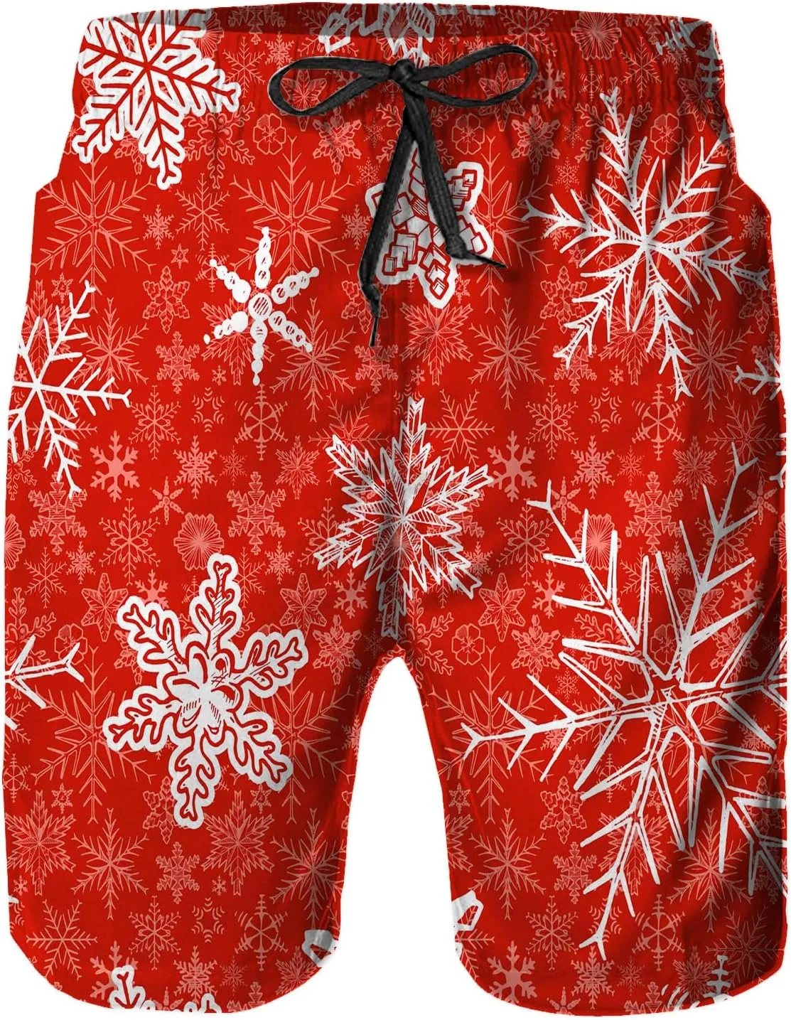 Mens Quick Dry Swim Trunks with Mesh Lining, Summer Surf Long Beach Pants Board Shorts Bathing Suits