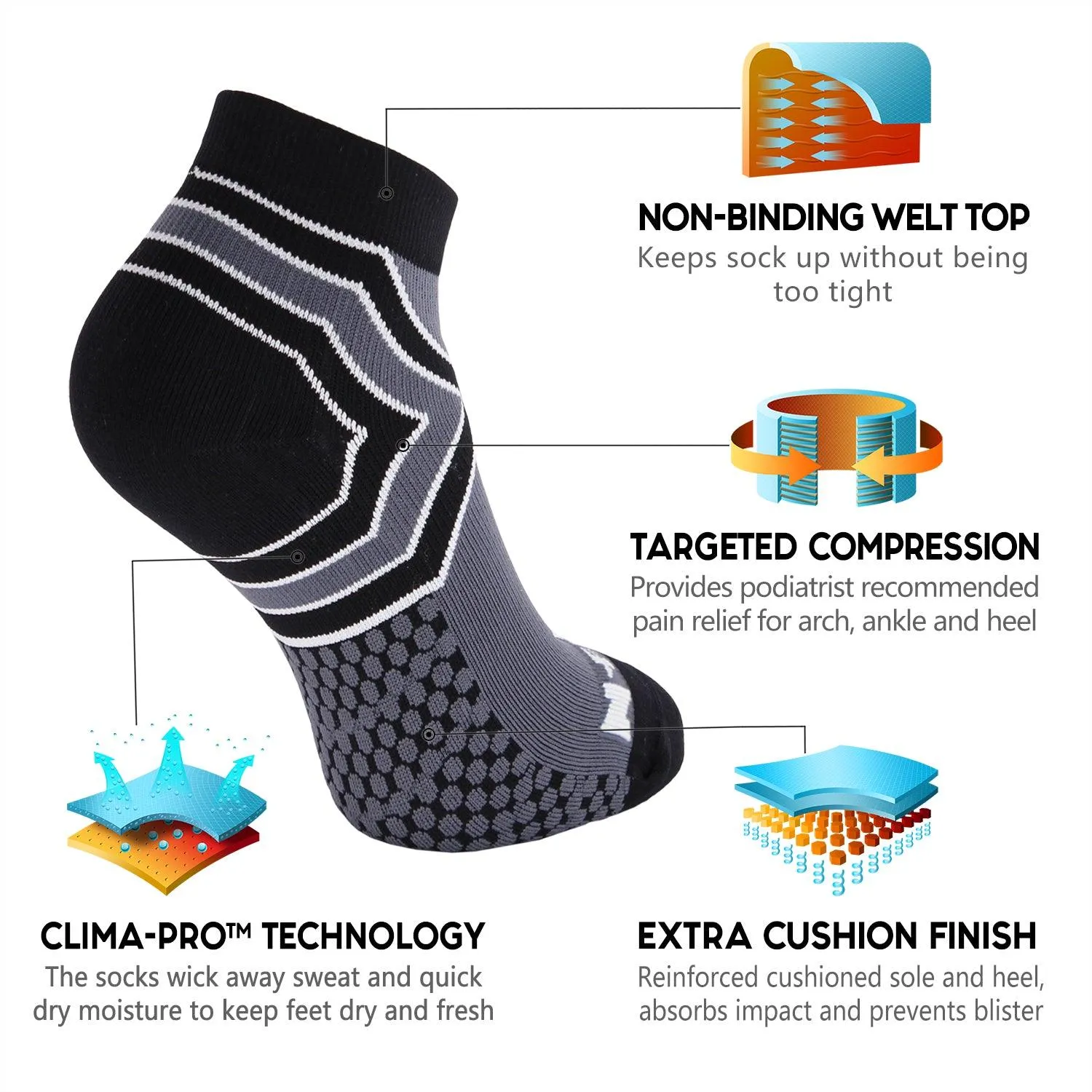 Men's RUNSTAR (15-20mmHg)