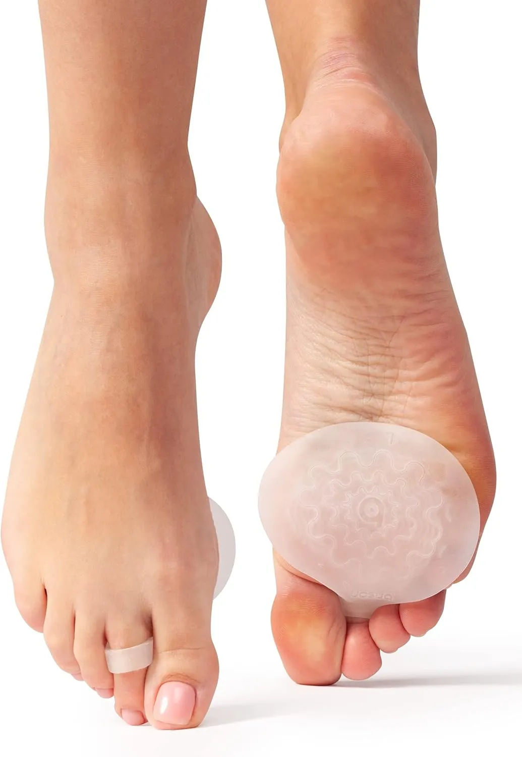 Metatarsal Pads Ball of Foot Cushions - Metatarsal Pads for Women and Men - Soft Gel Foot Pads Metatarsal Foot Forefoot Cushioning Foot Pain Relief - 2 Pairs
