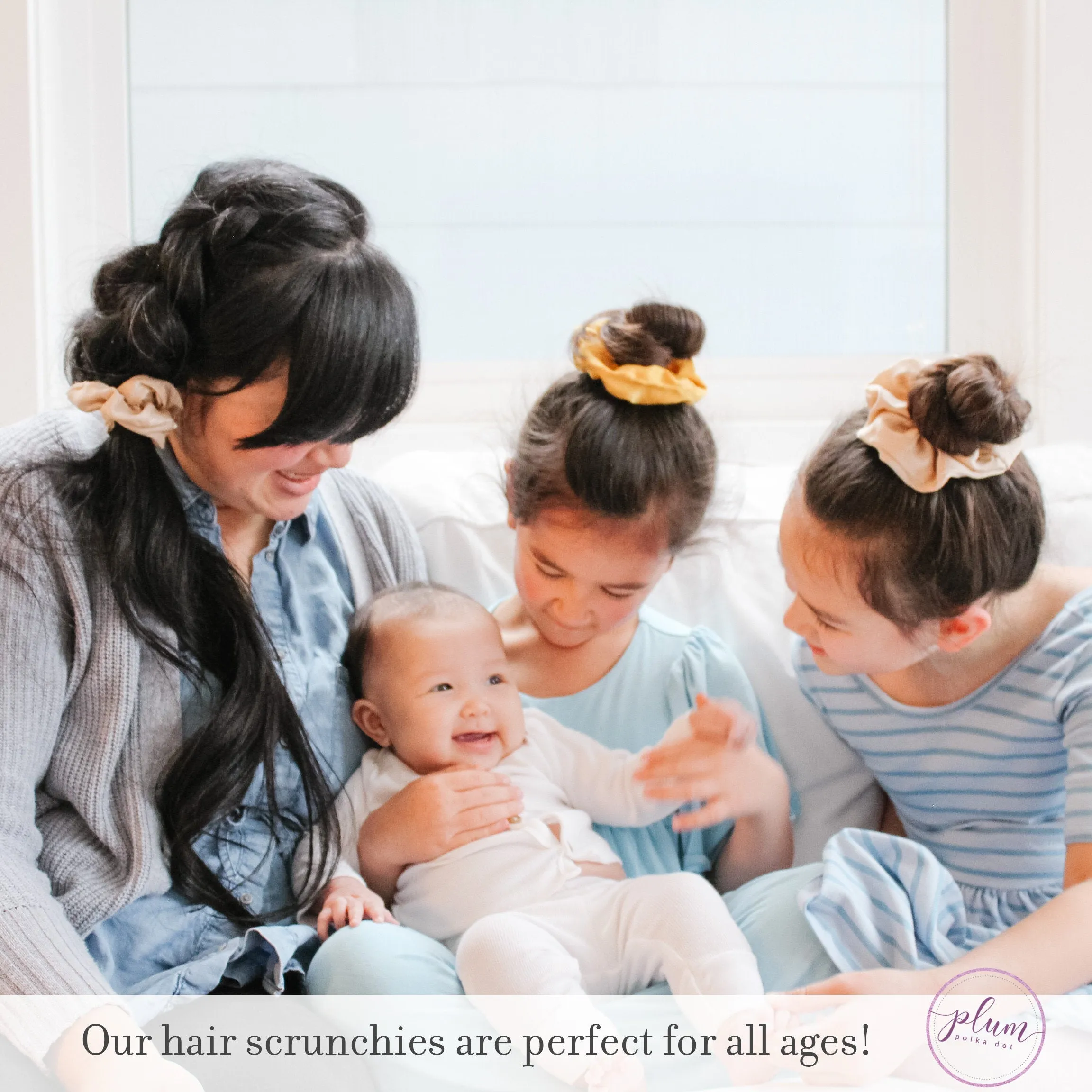 Mothers Day Gift, Mom Hair Don't Care, Hair Scrunchies