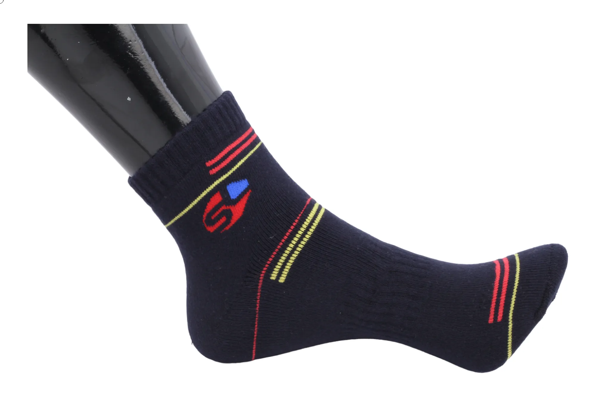 Premium sports ankle Washed socks  94007 (SET OF 1)