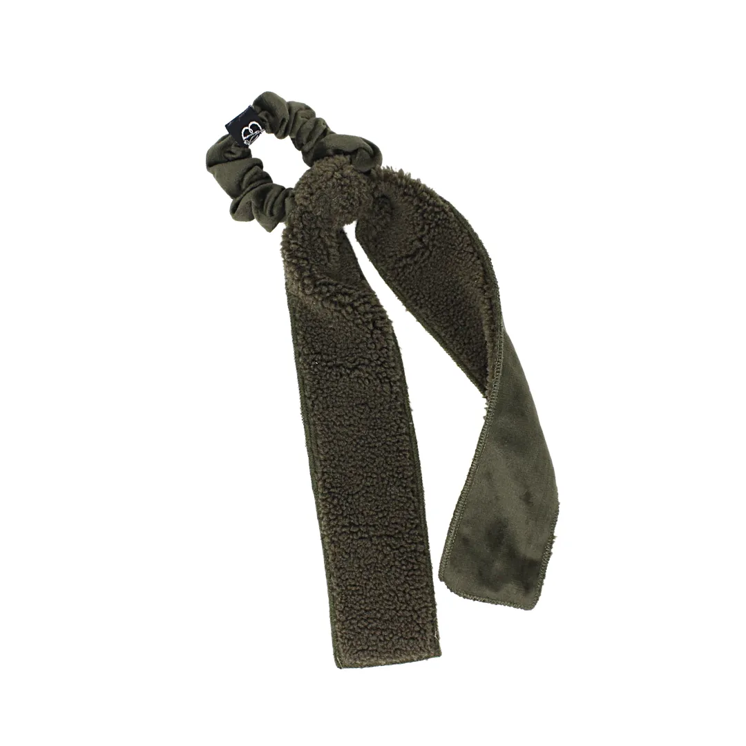 Sherpa & Velvet Scrunchie Hair Tie