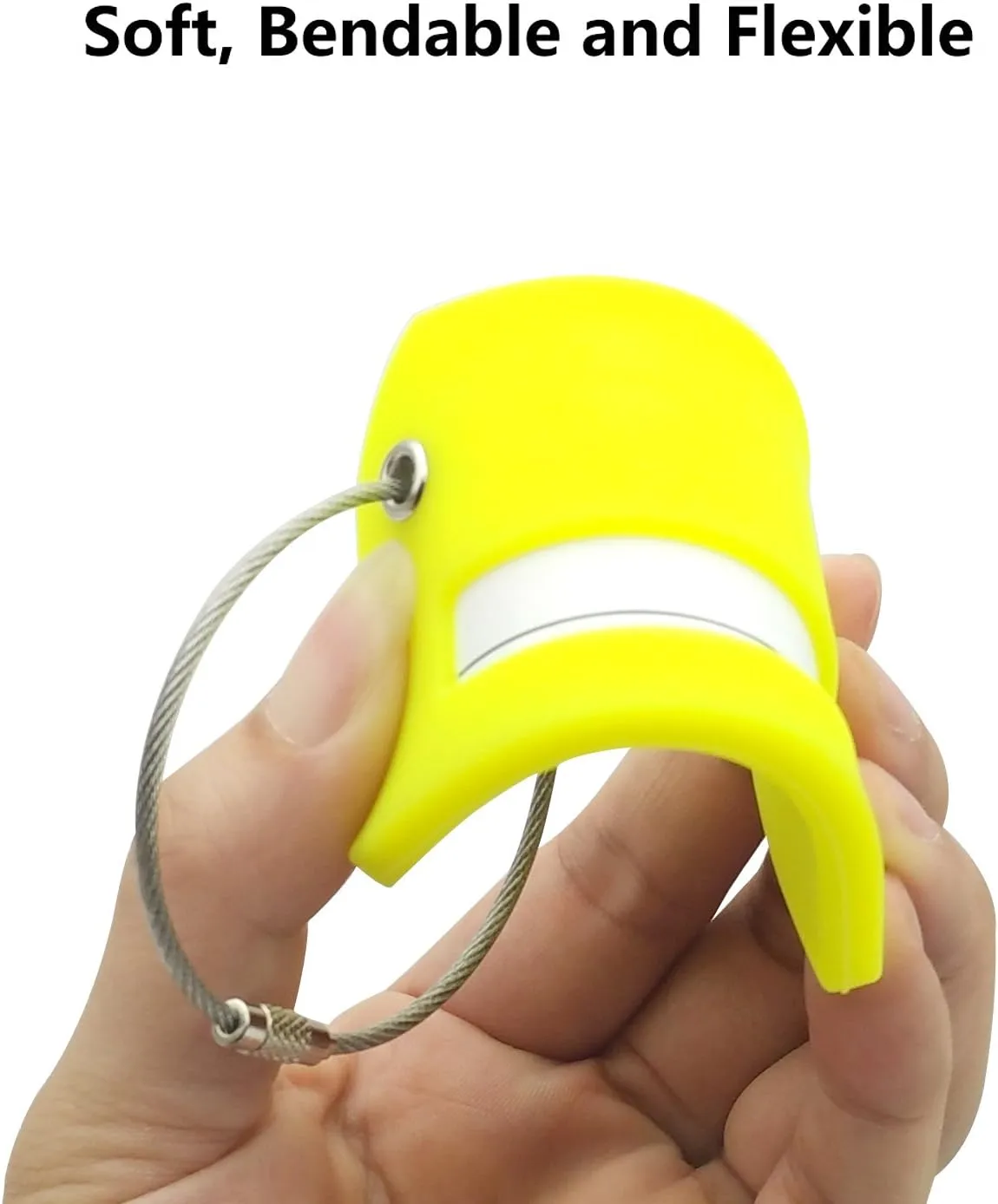 Silicone Luggage Tag with Name ID Card Perfect to Quickly Spot Luggage Suitcase