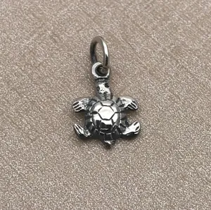 Sterling Silver Turtle Charm