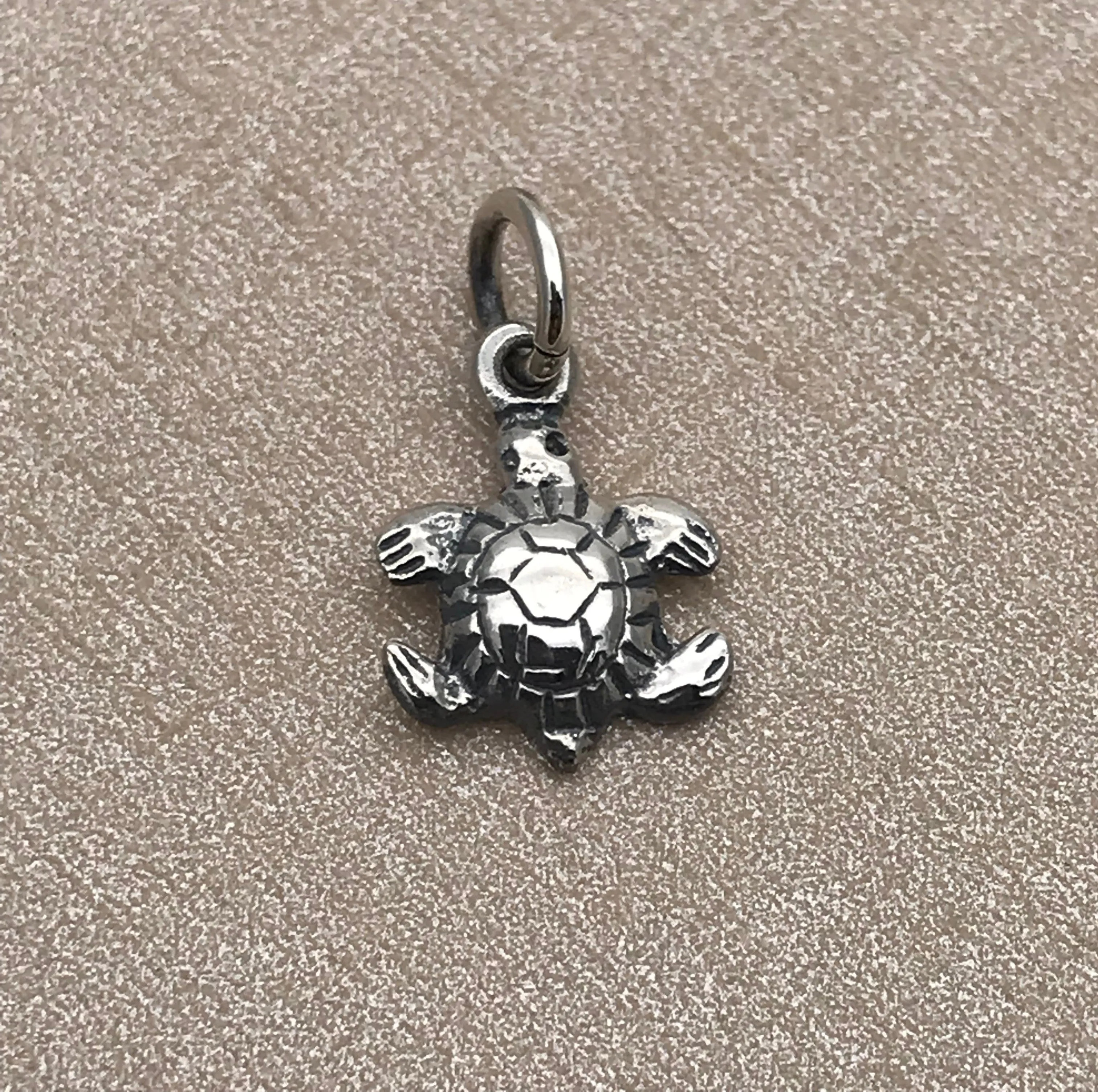 Sterling Silver Turtle Charm