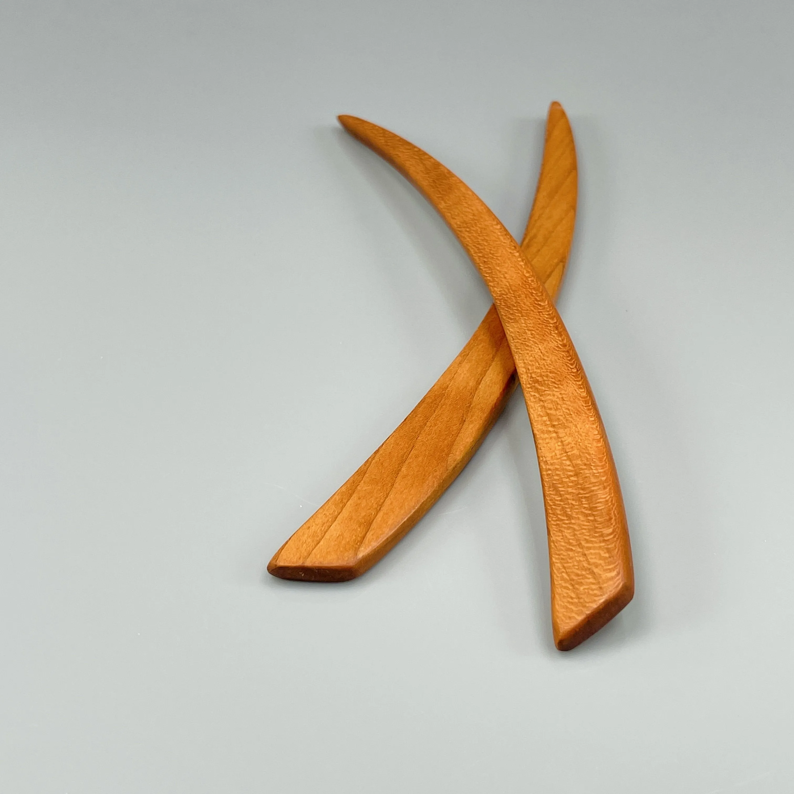 Walnut Wood Hair Sticks Wooden Hair Bun Holder for Women with Long Hair