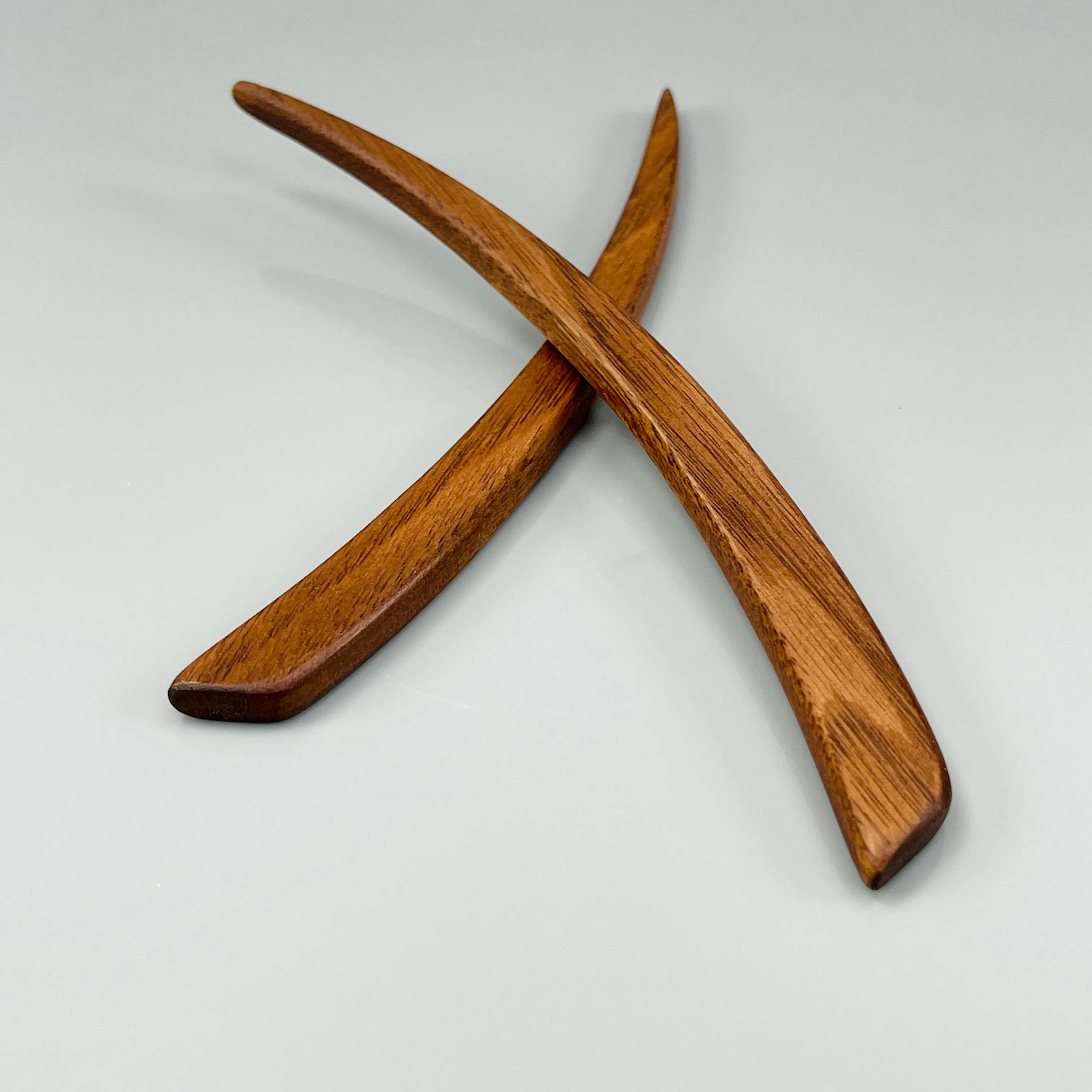 Walnut Wood Hair Sticks Wooden Hair Bun Holder for Women with Long Hair